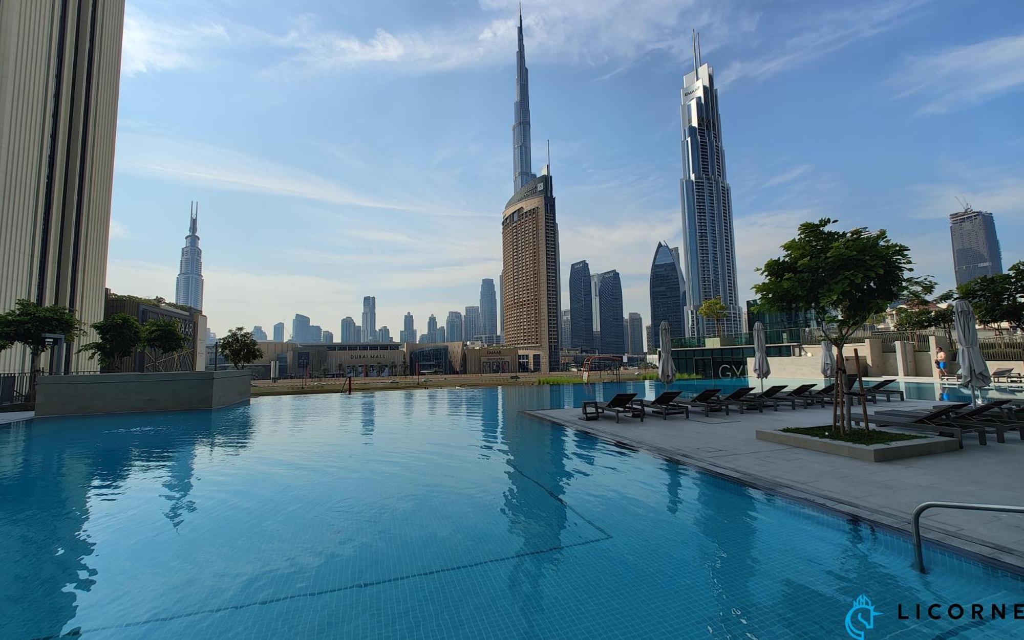 New Stylish 1Br Apartment, Next To Dubai Mall - Downtown Views Ll, Tower 3 Экстерьер фото